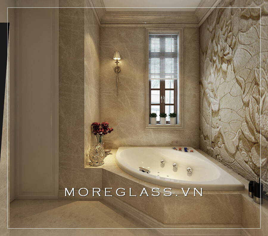 Thiết kế phòng tắm biệt thự